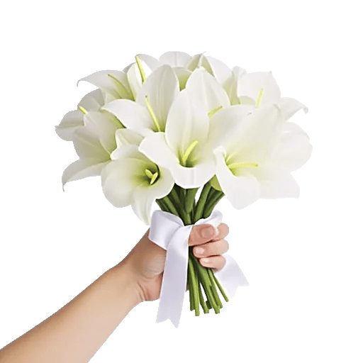 Graceful Lily Display
