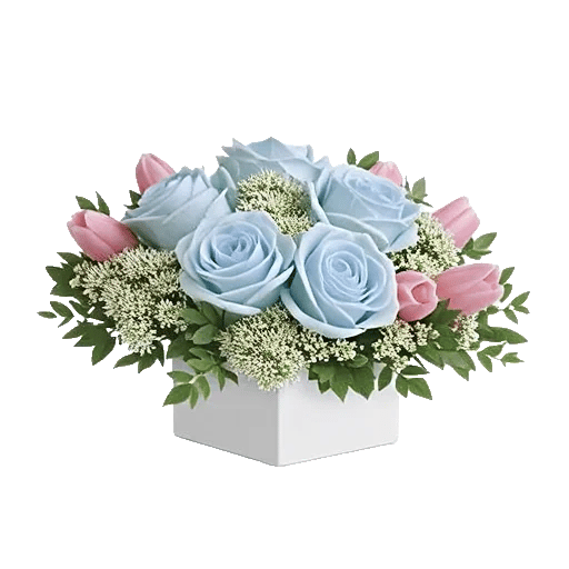 Blush Romantic Centerpiece