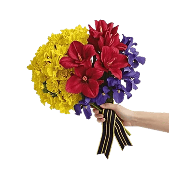 Crimson Blossom Harmony