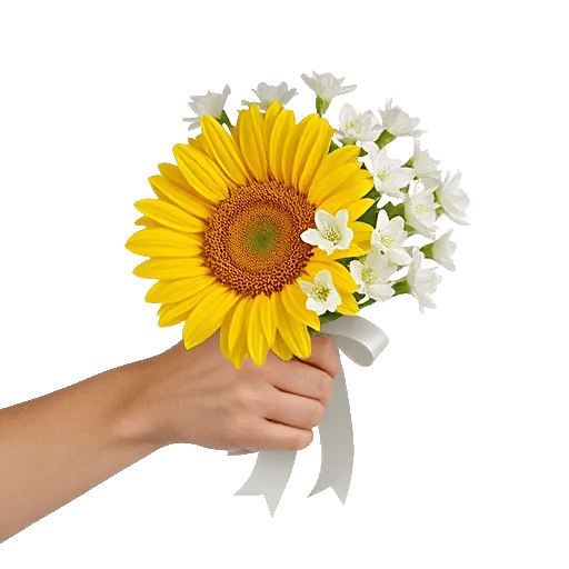 Golden Sunflower Bouquet