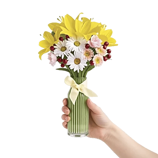 Graceful Lily Display