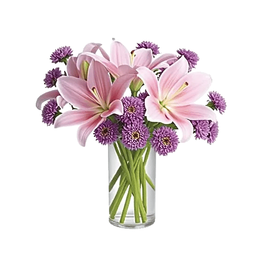 Graceful Lily Display