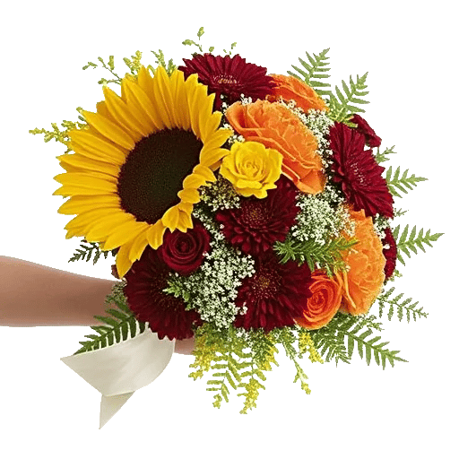 Amber Sunflower Glow