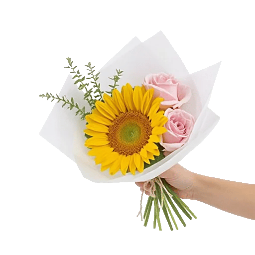 Golden Sunflower Bouquet