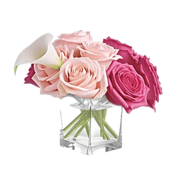 Blush Romantic Centerpiece