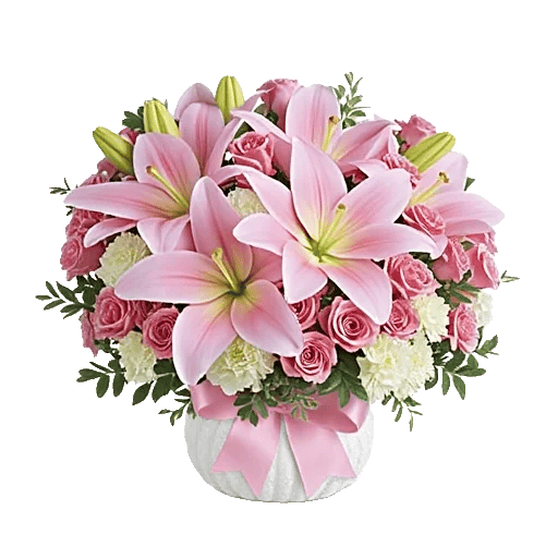 Graceful Lily Display