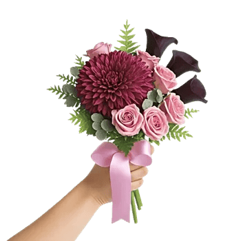 Crimson Blossom Harmony