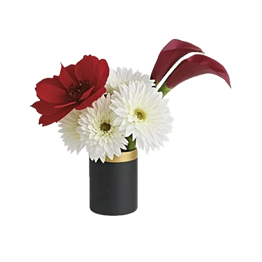 Crimson Blossom Harmony