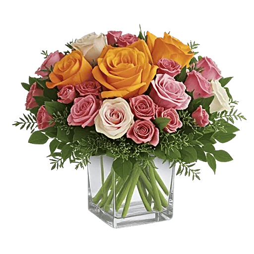 Blush Romantic Centerpiece