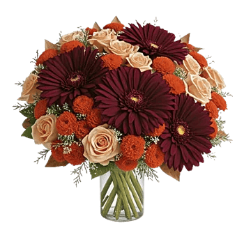 Crimson Blossom Harmony