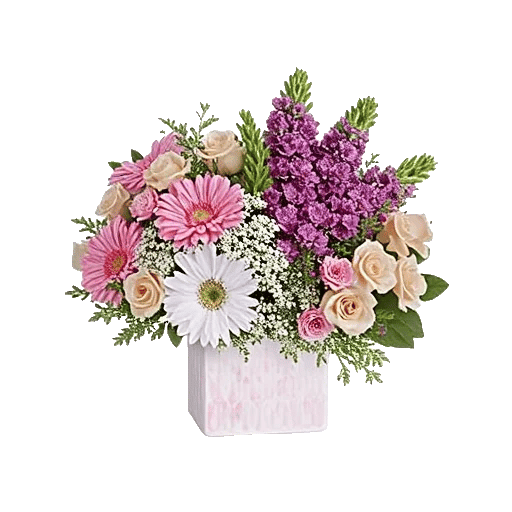 Blush Romantic Centerpiece