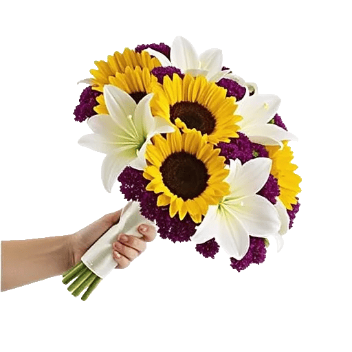 Golden Sunflower Bouquet