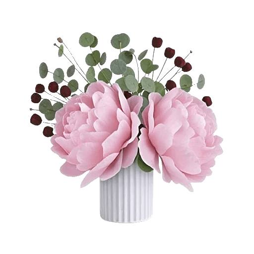 Blushing Peony Charm