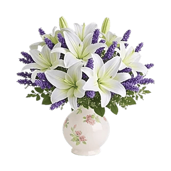 Graceful Lily Display