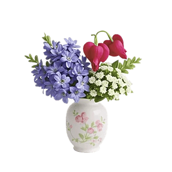 Crimson Blossom Harmony