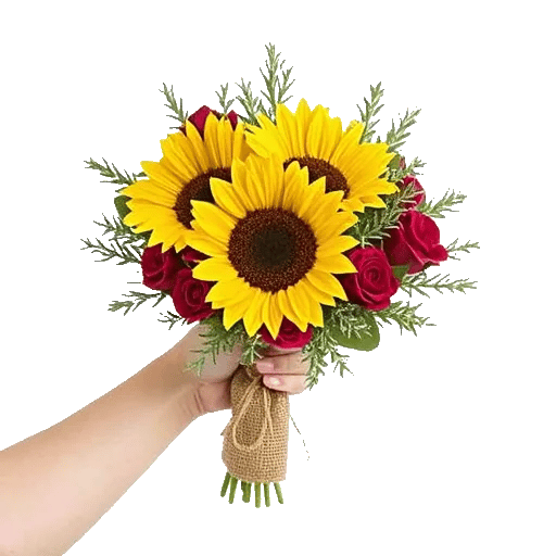 Amber Sunflower Glow