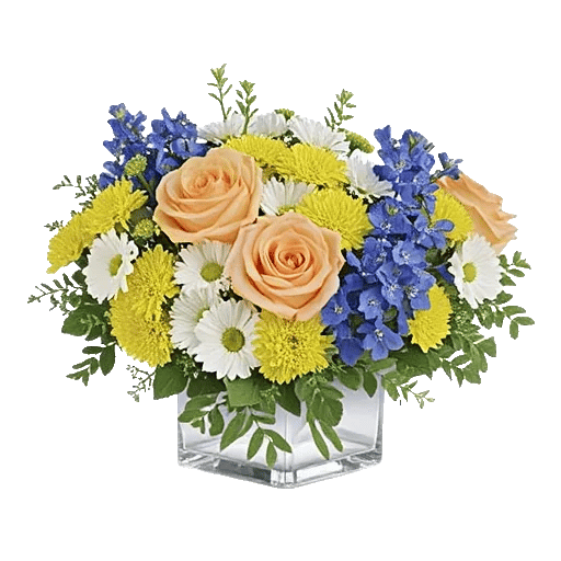 Blush Romantic Centerpiece