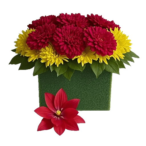 Graceful Lily Display