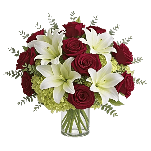 Crimson Blossom Harmony