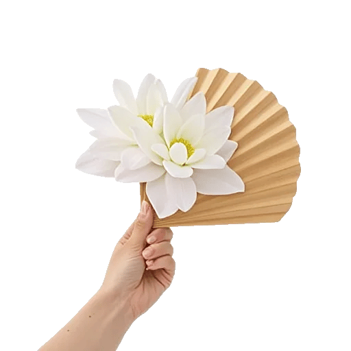 Modern White Orchids