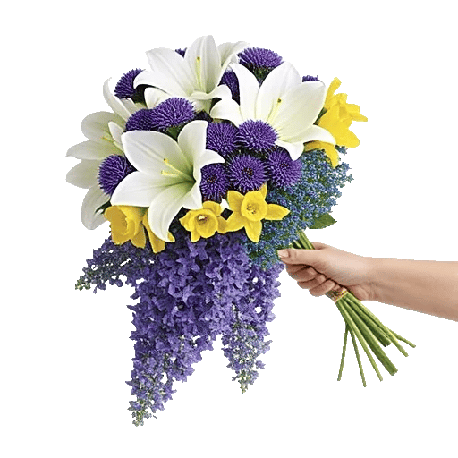 Graceful Lily Display