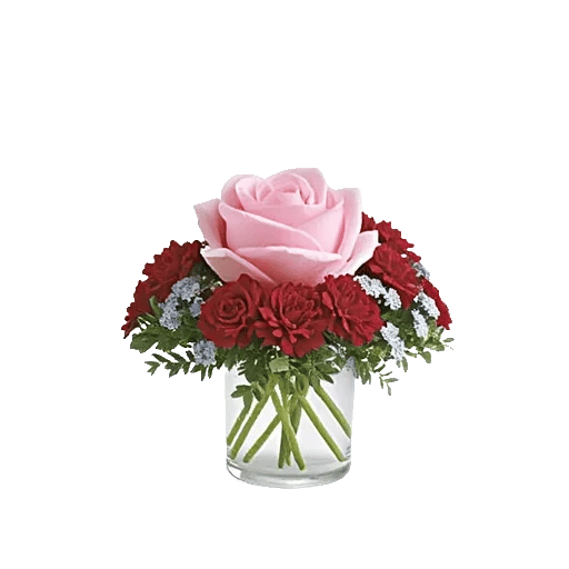 Blush Romantic Centerpiece