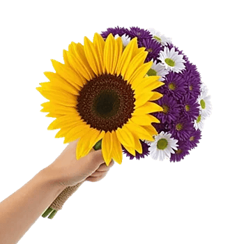 Golden Sunflower Bouquet