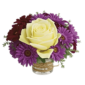 Blush Romantic Centerpiece