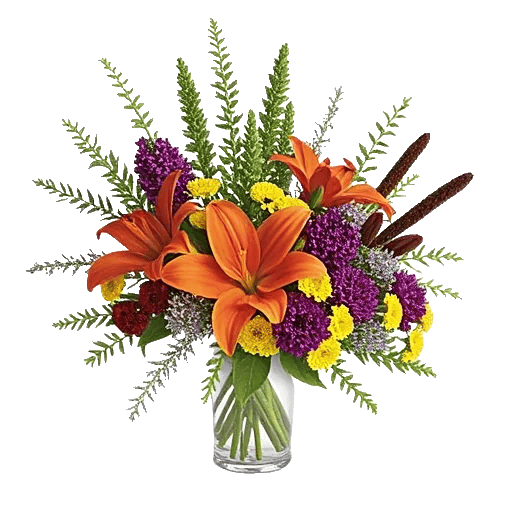 Graceful Lily Display