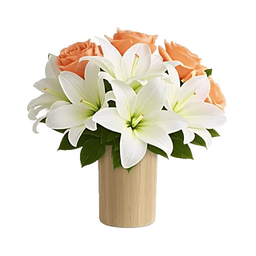 Graceful Lily Display
