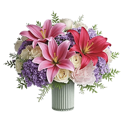 Graceful Lily Display