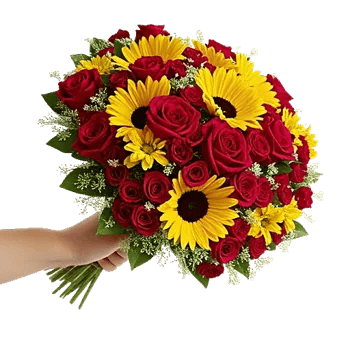 Crimson Blossom Harmony