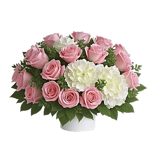 Blush Romantic Centerpiece