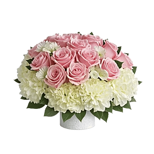 Blush Romantic Centerpiece