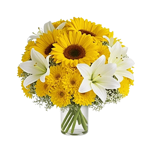 Golden Bloom Radiance