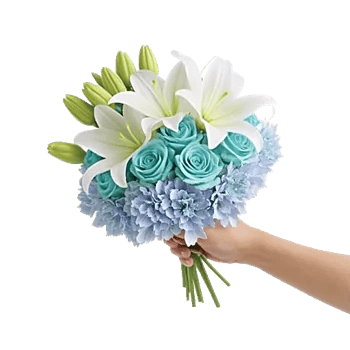 Graceful Lily Display