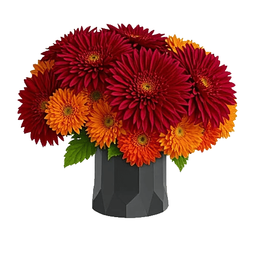 Crimson Blossom Harmony