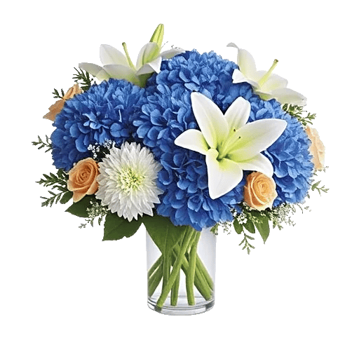 Azure Sky Blooms
