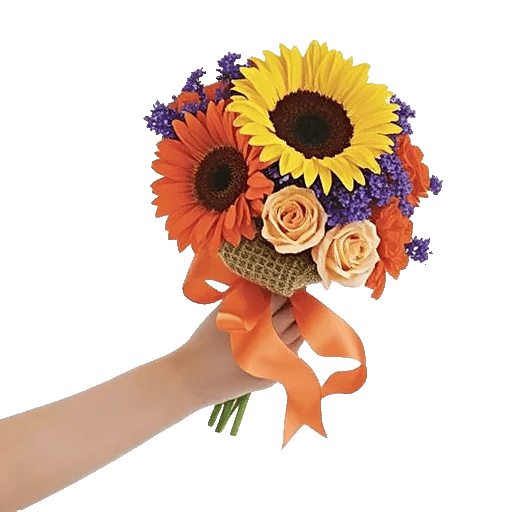 Golden Sunflower Bouquet