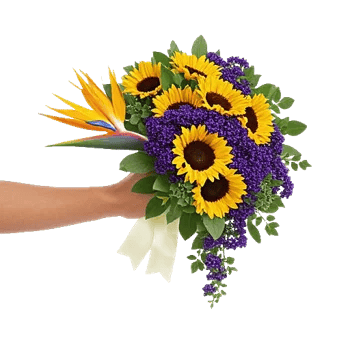Tropical Sunflower Burst