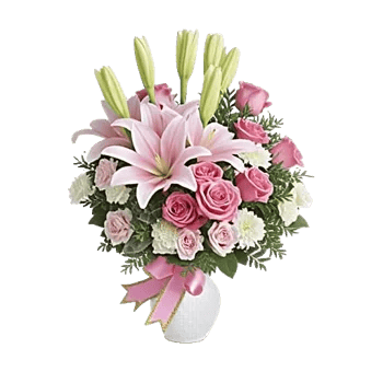 Graceful Lily Display