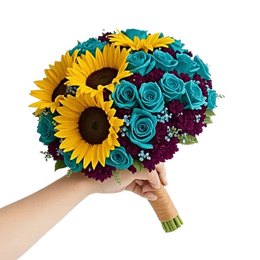 Golden Sunflower Bouquet