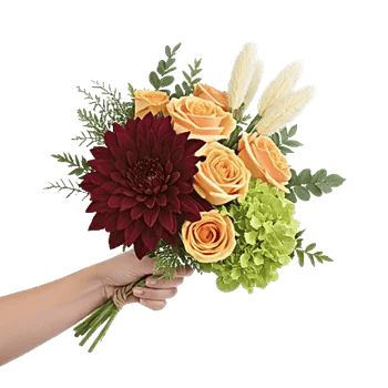 Crimson Blossom Harmony