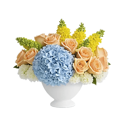 Blush Romantic Centerpiece