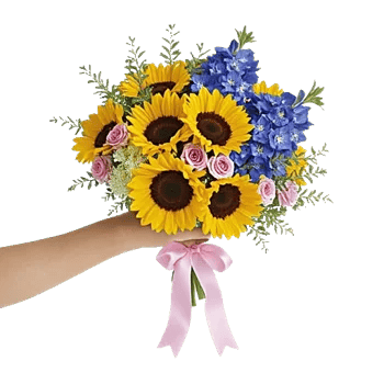 Radiant Bloom Cascade