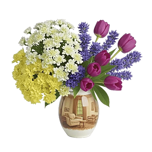 Velvet Tulip Display