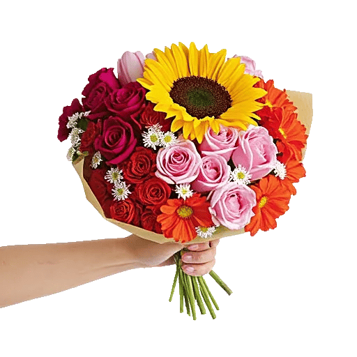 Golden Sunflower Bouquet