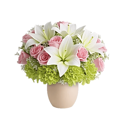 Graceful Lily Display