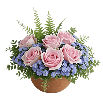 Blush Romantic Centerpiece