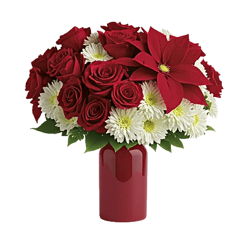 Crimson Blossom Harmony